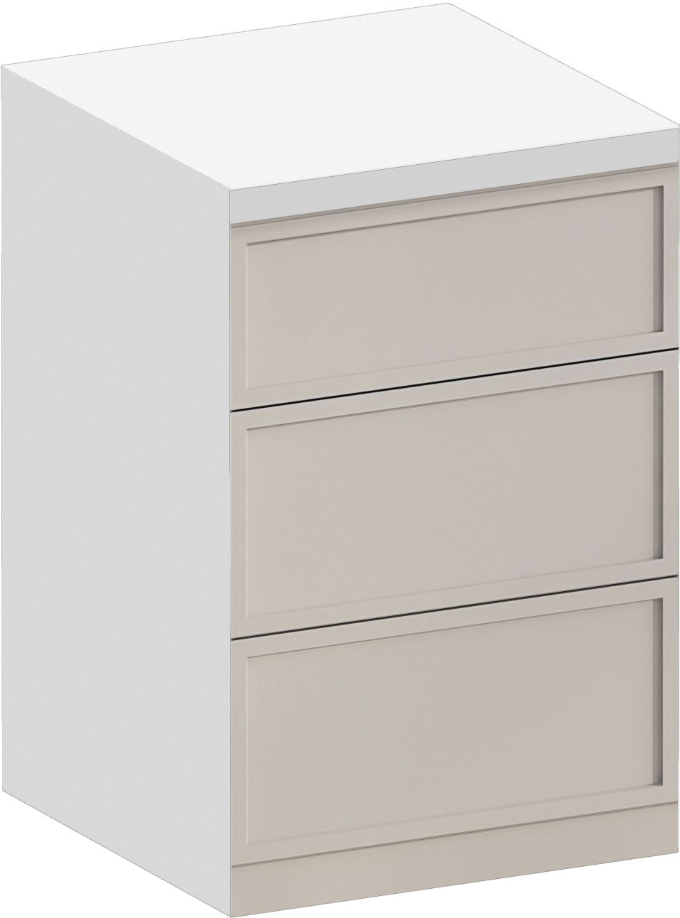 Küchenattrappe AIK Beige mit Arbeitsplatte – Produktansicht