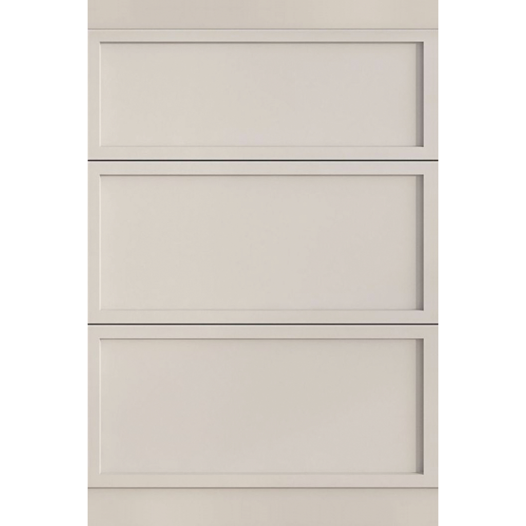 Küchenattrappe AIK Beige – Anwendungsbeispiel im Home Staging