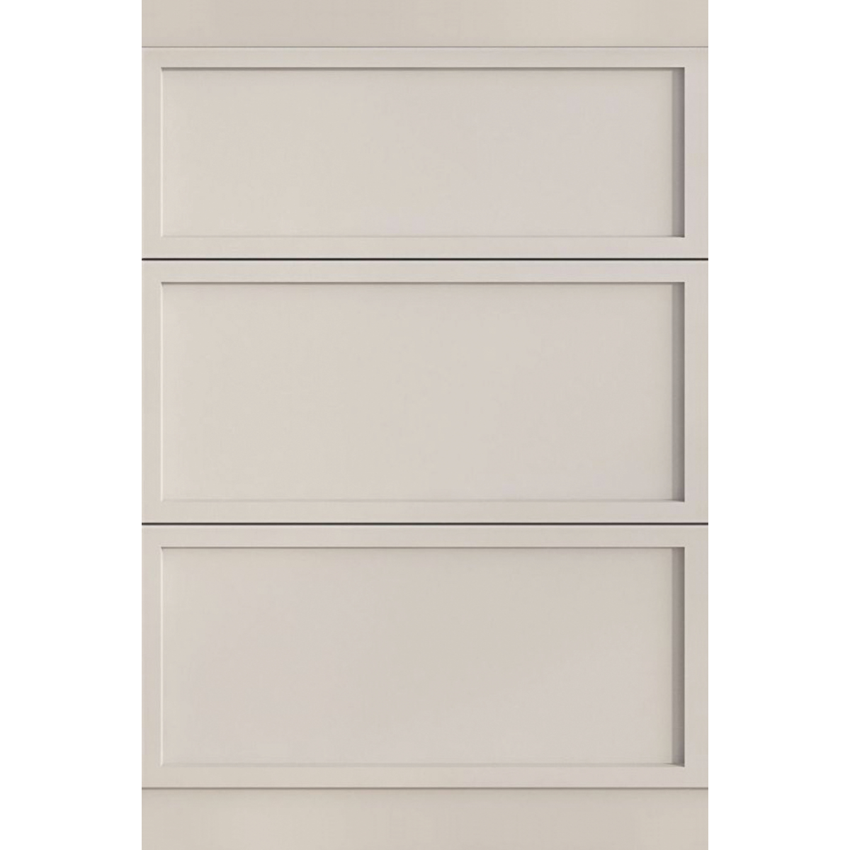 Küchenattrappe AIK Beige – Anwendungsbeispiel im Home Staging